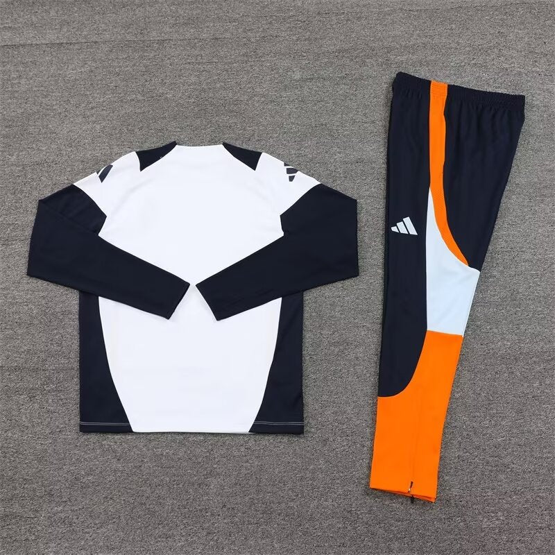 Real Madrid Track Suit ''Blue White and Orange''
