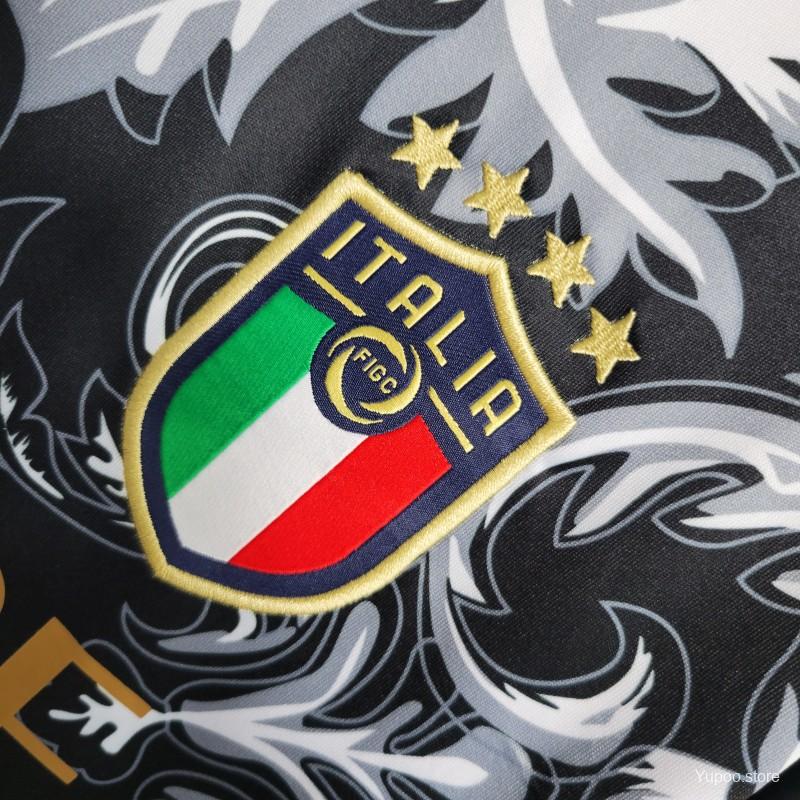 2022/2023 Italy Versace Jersey Black Kit - Special Edition | Fan Version
