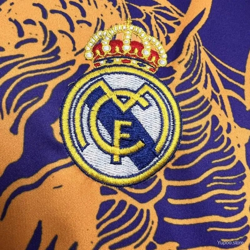 2025 Real Madrid Dragon Kit Purple Limited Edition Jersey Shirt - Fan Version