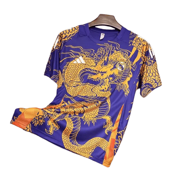 2025 Real Madrid Dragon Kit Purple Limited Edition Jersey Shirt - Fan Version
