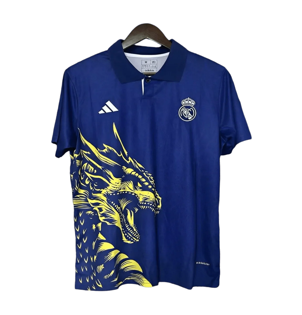2024/2025 Real Madrid Dragon Kit - Yellow & Blue Limited Edition Jersey Shirt