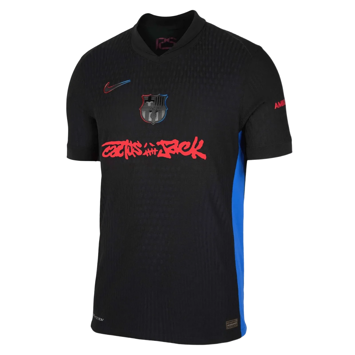 2025 Barcelona X Travis Black Away Special Jersey - Fan Version Jersey