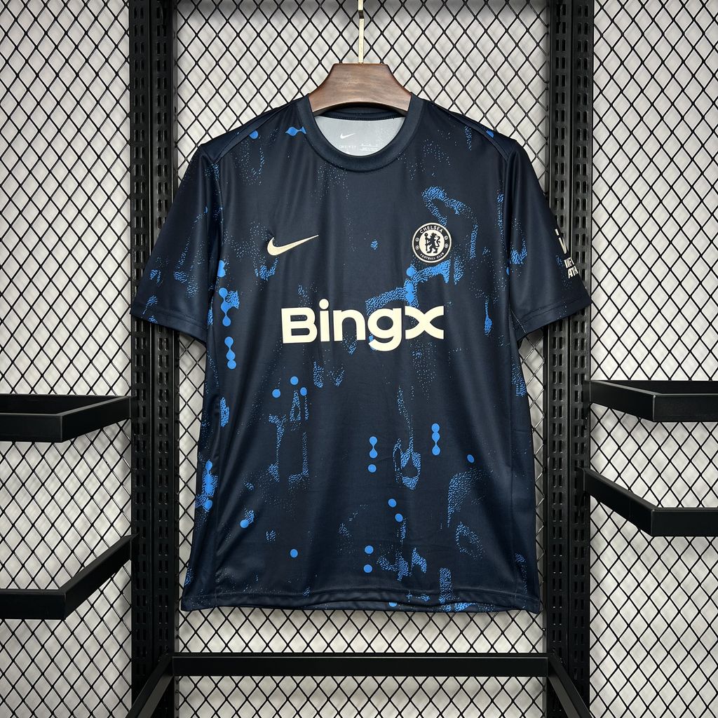CHELSEA AZUL OSCURO CALENTAMIENTO ENTRENAMIENTO 24/25