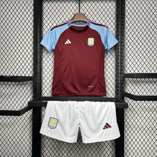 ASTON VILLA I  24/25 CONJUNTO INFANTIL
