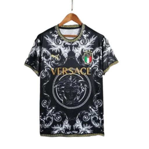2022/2023 Italy Versace Jersey Black Kit - Special Edition | Fan Version