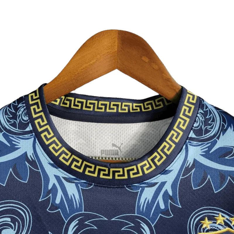 2022/2023 Italy Versace Jersey Blue Kit - Special Edition | Fan Version