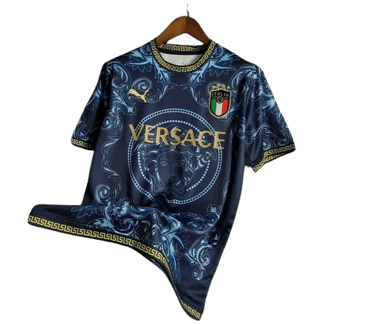 2022/2023 Italy Versace Jersey Blue Kit - Special Edition | Fan Version