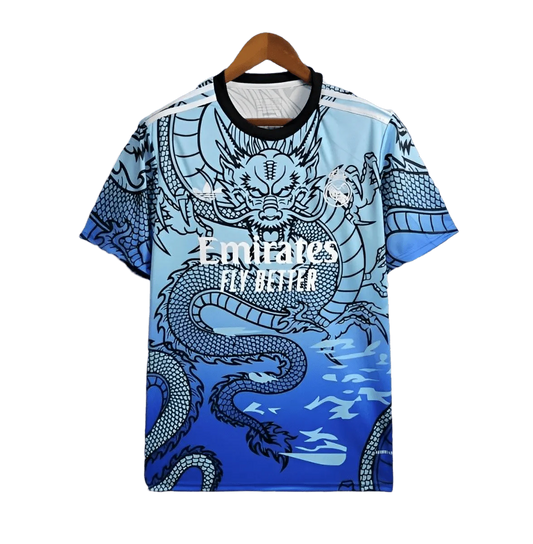 2025 Real Madrid Dragon Kit Blank Limited Edition Jersey Shirt - Fan Version