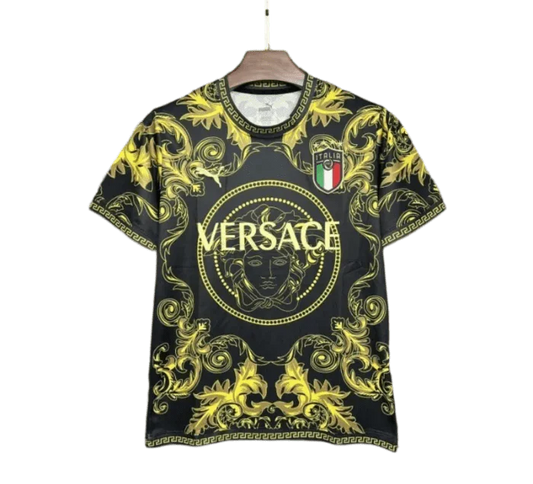 2022/2023 Italy Versace Jersey Gold Kit - Special Edition | Fan Version
