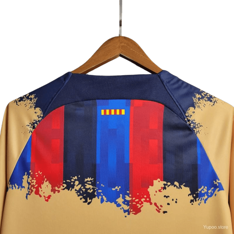 23/24 Barcelona Yellow Training kit - Fan version