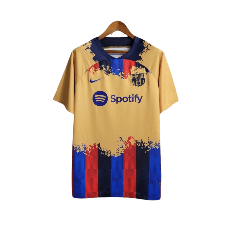 23/24 Barcelona Yellow Training kit - Fan version