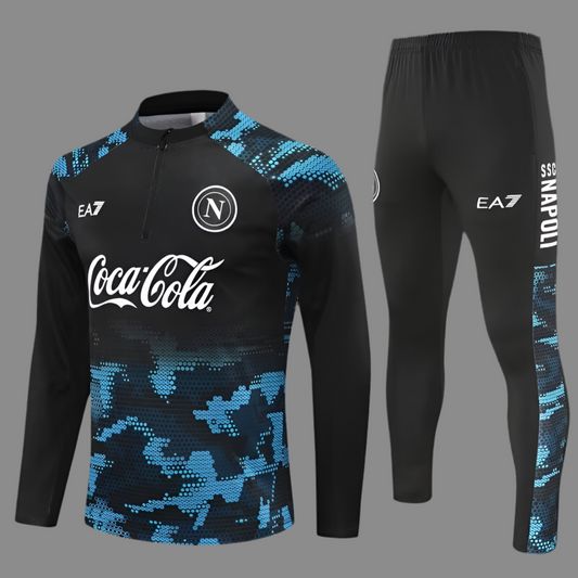 Napoli Track Suit ''Black and Blue''