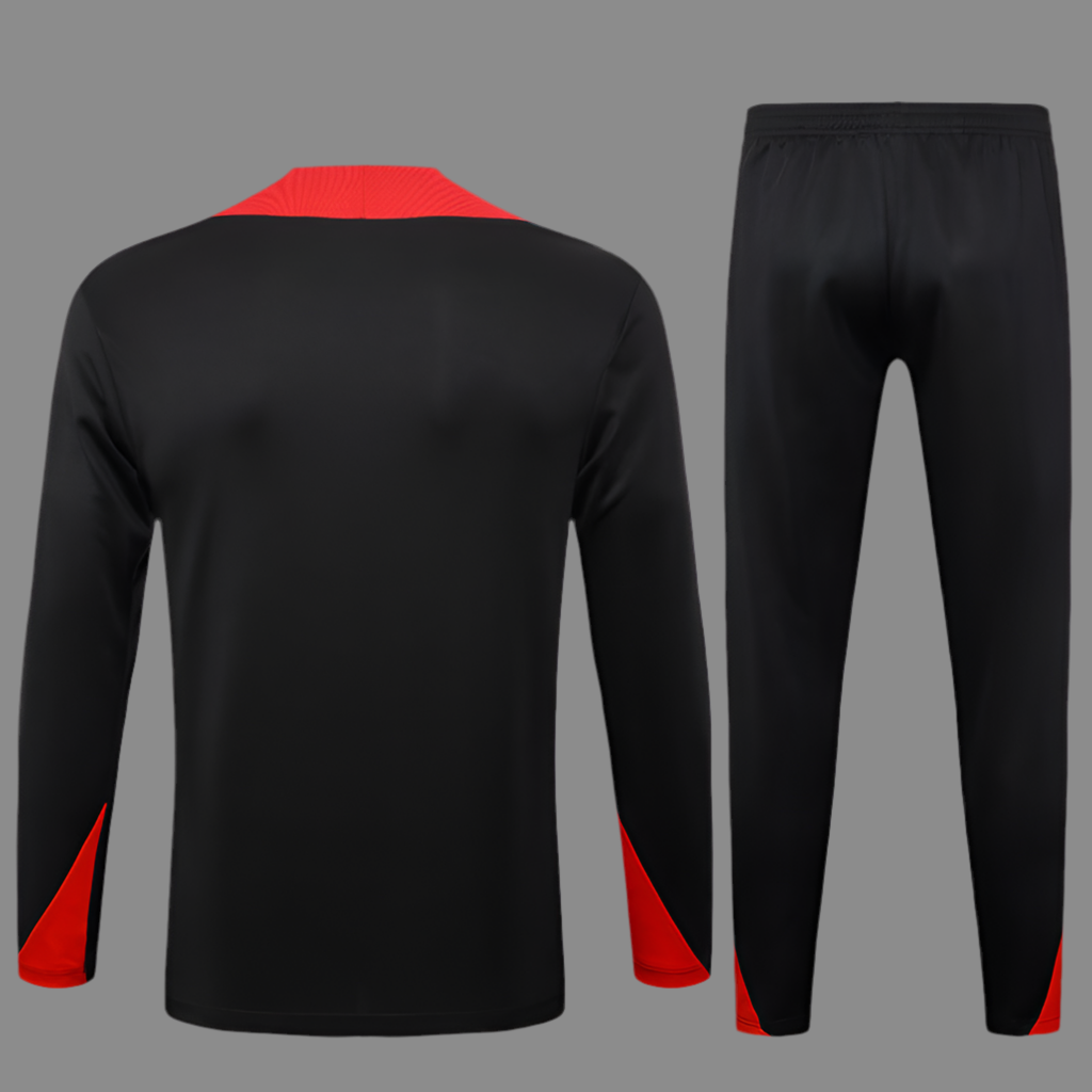 Portugal Track Suit ''Black and Red''